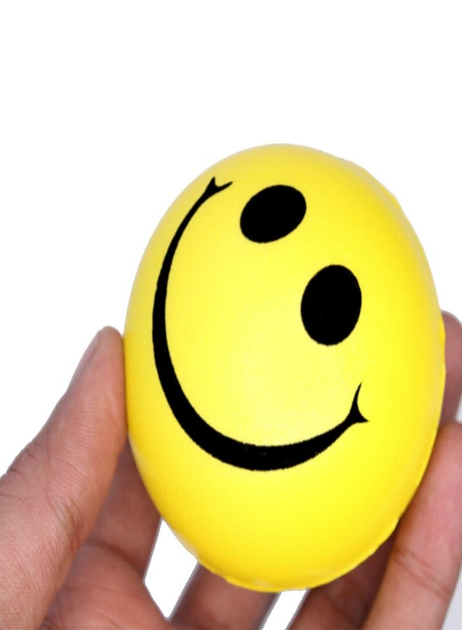 AASA Party Favors Spiky Toy Stress Relief Spike Rubber Balls Squishy Stress Balls Sensory Toys for Kids and Adults (Set of 2Pcs, Smiley Ball) - Image 5